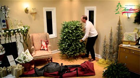 how to put fake tree in bag